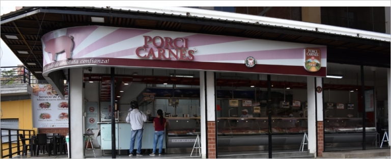 Punto de venta Porcicarnes San Antonio de Prado
